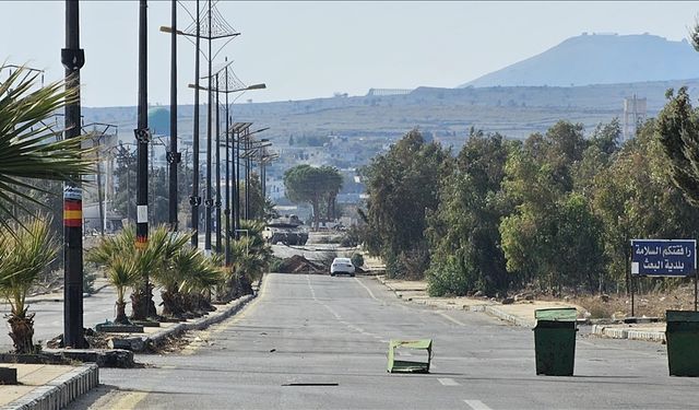 Soykırımcı İsrail ordusu, Suriye'nin güneybatısındaki Kuneytra bölgesinde işgali genişletiyor