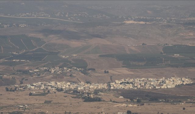 İsrail ordusu işgal altında tuttuğu Suriye'ye ait Golan Tepeleri'nde tatbikat başlattı