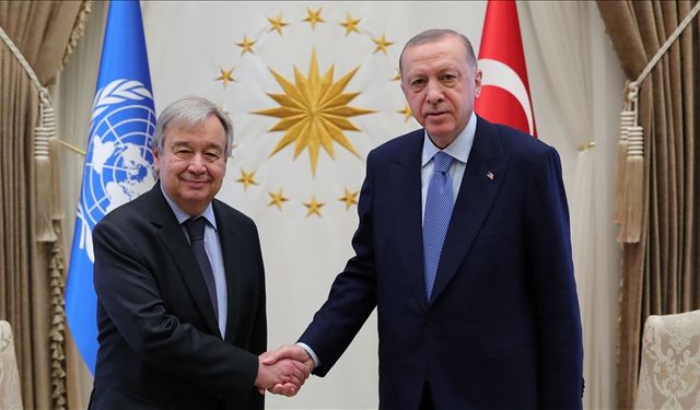 Cumhurbaşkanı Erdoğan, BM Genel Sekreteri Guterres ile telefonda görüştü