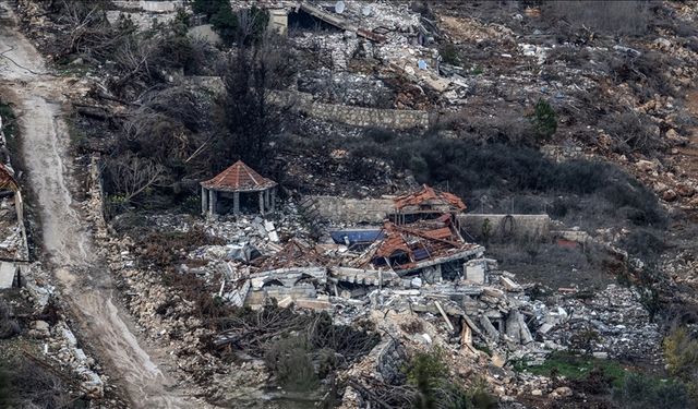 İşgalci İsrail, 14. gününde Lübnan ile yapılan ateşkesi 11 kez ihlal etti