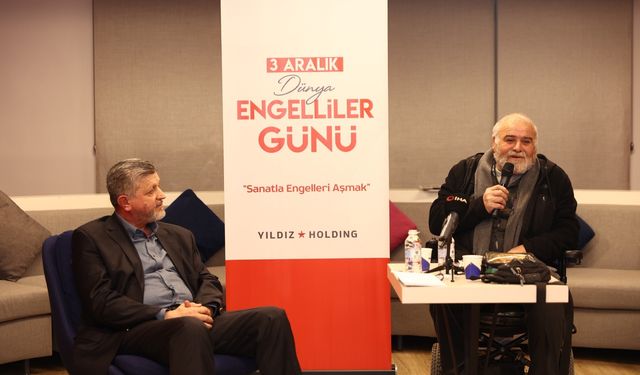 Yıldız Holding, sanatla engelleri aşan bir hikayeye  tanıklık etti