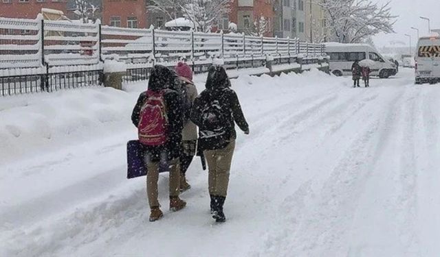 Edirne ve Kırklareli'nde okullara kar tatili