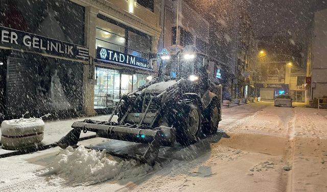 Trakya'nın yüksek kesimlerinde kar yağışı