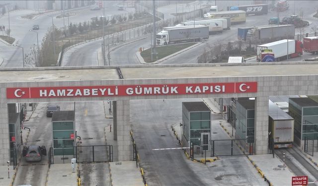 Hamzabeyli 2024'te tır geçişleriyle Kapıkule'ye alternatif oluyor