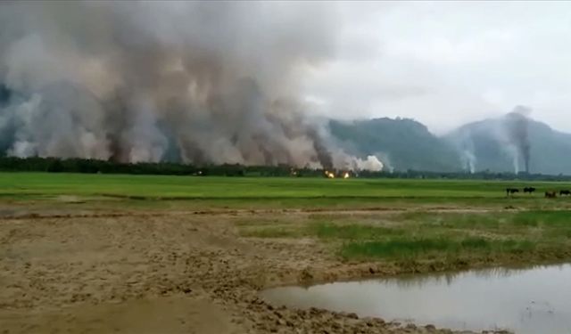 Myanmar ordusunun hava saldırısında çoğunluğu Arakanlı Müslüman hayatını kaybetti