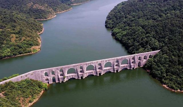 İstanbul'da metrekareye 97.8 kilogram yağış düştü, barajlarda doluluk oranı yüzde 64,55'e yükseldi