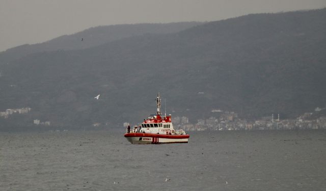Kocaeli'de teknenin alabora olması sonucu 1 kişi öldü