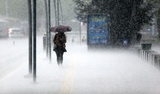 Meteorolojiden bazı iller için sağanak uyarısı