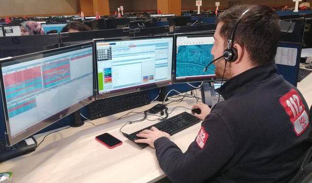 İstanbul'da 112 Acil Çağrı Merkezine yapılan ihbarların 5'te 1'i asılsız