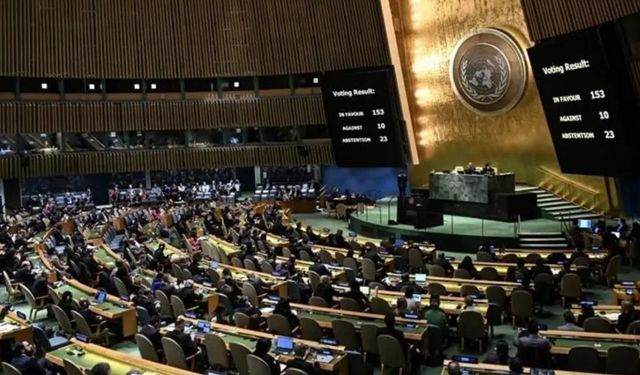 BM Genel Kurulu'nda Filistin ve Suriye oylaması