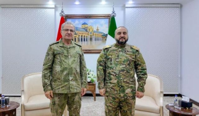 Kara Kuvvetleri Komutanı, Suriye Savunma Bakanı ile görüştü