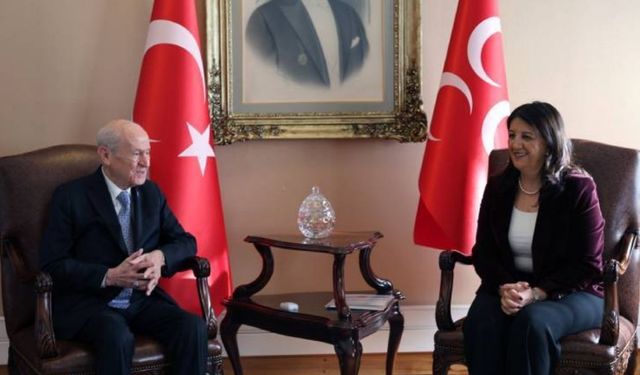 Bahçeli, DEM Parti heyetini kabul etti: "2'nci aşamaya geçtik"