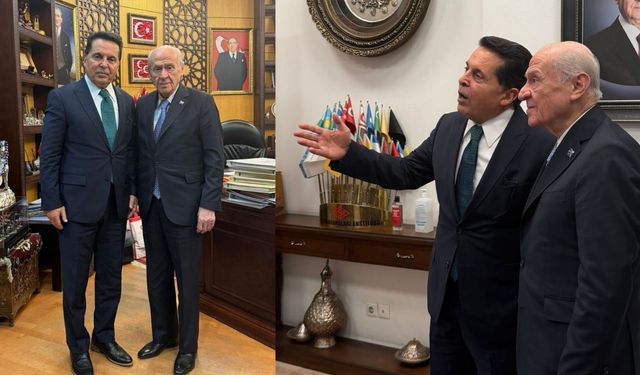 Ahmet Özer'den Devlet Bahçeli'ye ziyaret