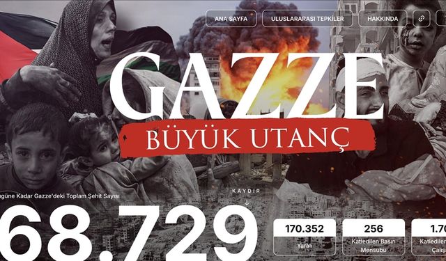 Gazze'ye yönelik soykırımın kayıt altına alındığı dijital platform erişime açıldı