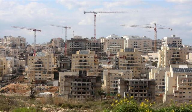 Filistin'den İsrail'in Batı Şeria'da Yahudi yerleşimciler için 764 konut inşasını onaylamasına tepki