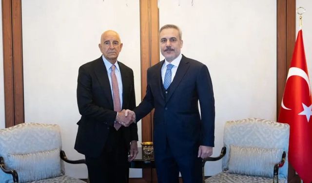 ABD Ankara Büyükelçisi Barrack'tan Dışişleri Bakanı Fidan'a ziyaret