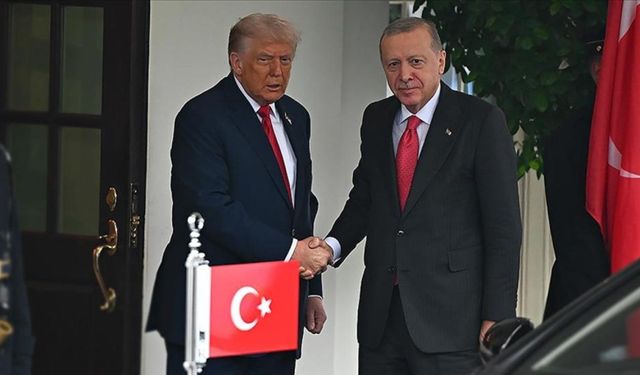 Cumhurbaşkanı Erdoğan, ABD Başkanı Trump ile görüştü