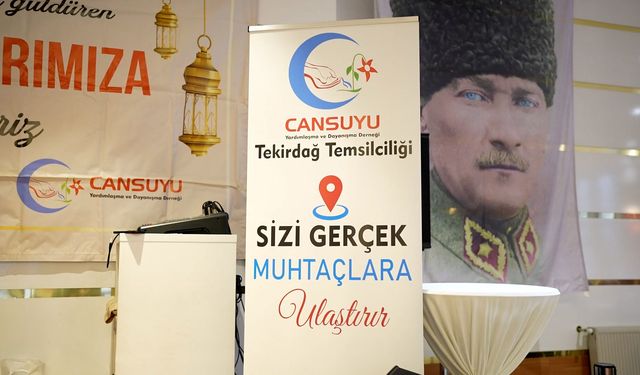 CANSUYU'ndan yetim sofrası