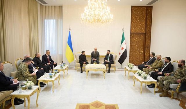 Bakan Fidan, Suriye Cumhurbaşkanı Şara ve Ukrayna Devlet Başkanı Zelenskiy ile görüştü
