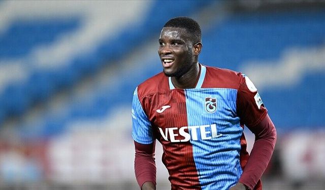 Trabzonsporlu futbolcu Paul Onuachu, Alanyaspor maçının kamp kadrosundan çıkarıldı