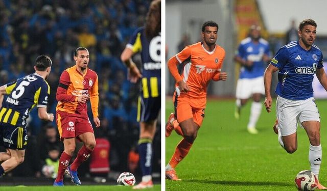 Trendyol Süper Lig'de "İstanbul derbileri" haftası