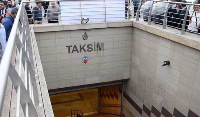 İstanbul'da Taksim ve Şişhane metro istasyonları ile füniküler bugün kapalı