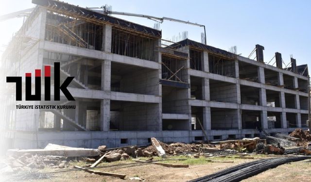 TÜİK: Mayıs 2026'da inşaat maliyet endeksi yıllık %29,84 arttı, aylık %1,87 arttı