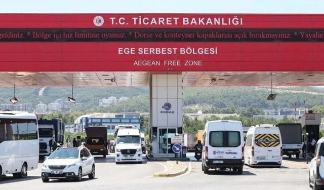 Serbest bölgelerde 6 ayda yapılan ticaretin yaklaşık yarısını ihracat oluşturdu