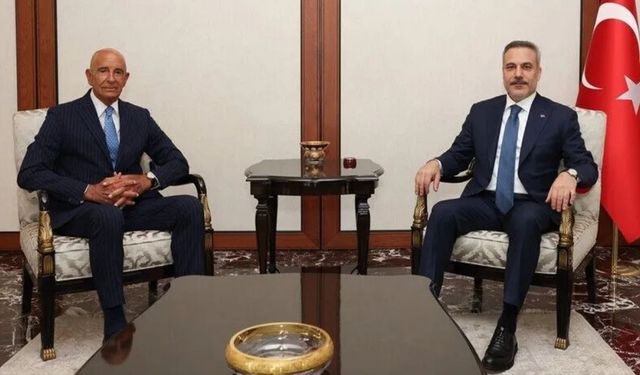 Dışişleri Bakanı Fidan, ABD'nin Ankara Büyükelçisi Barrack'ı kabul etti