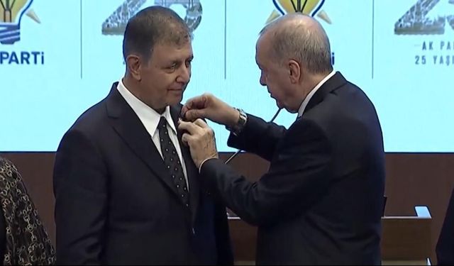 Cemil Tugay AK Parti'ye katıldı