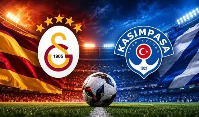 Galatasaray - Kasımpaşa maçı ne zaman, saat kaçta hangi kanalda? (Muhtemel 11'ler)