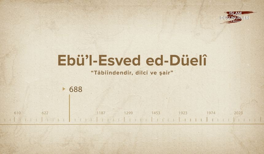 Ebü’l-Esved ed-Düelî... İslam Düşünürleri - 66. Bölüm