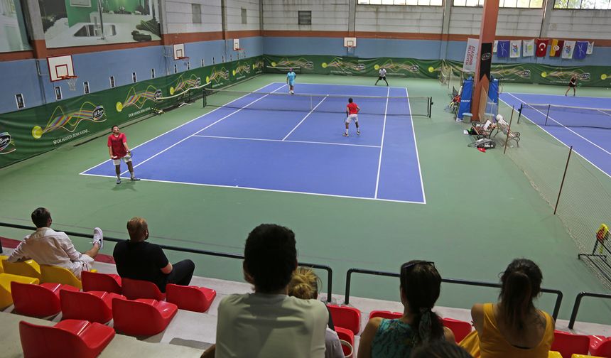 Uluslararası Ataşehir tenis turnuvası sona erdi