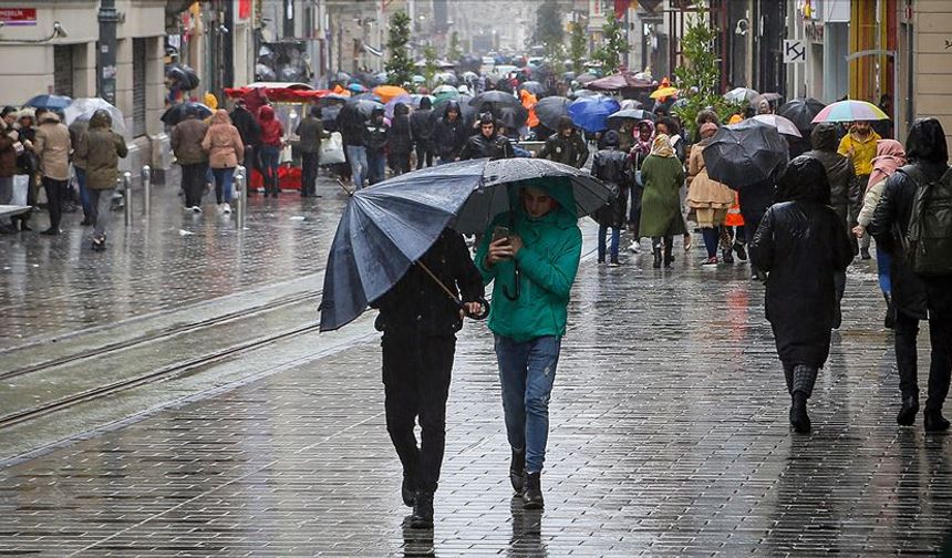Meteoroloji uyardı: Marmara'ya sağanak yağış geliyor