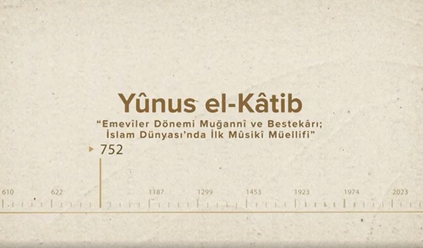 Yûnus el-Kâtib... İslam Düşünürleri - 107. Bölüm