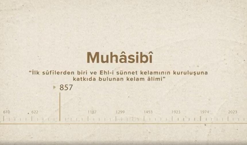 Muhâsibî... İslam Düşünürleri - 88. Bölüm