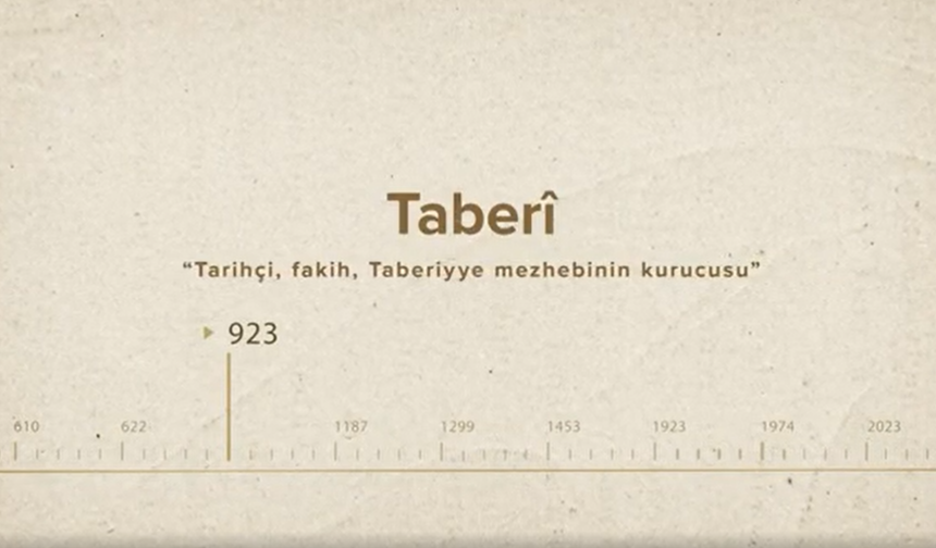 Taberî... İslam Düşünürleri - 44. Bölüm