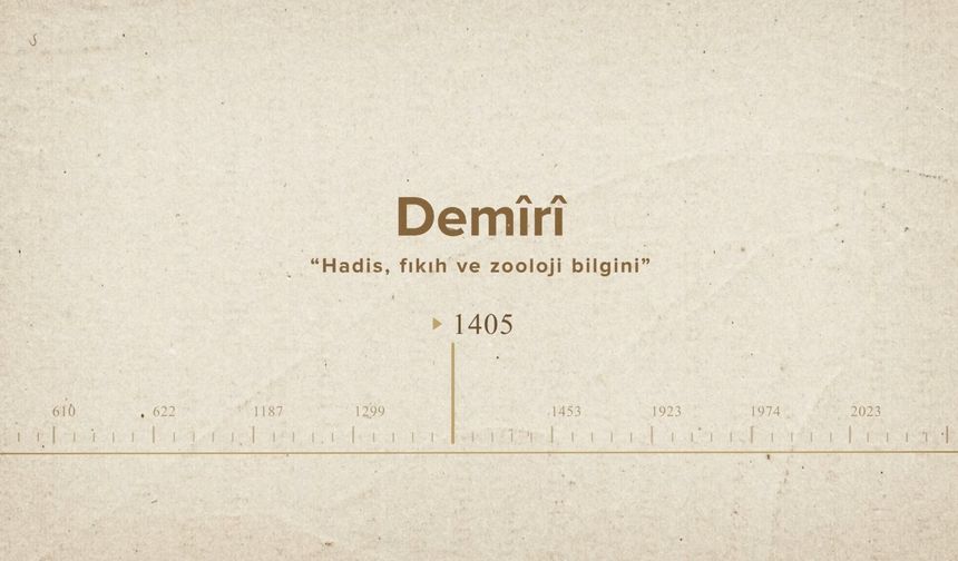 Kemaleddin Demîrî... İslam Düşünürleri - 260. Bölüm