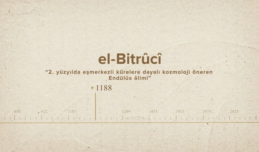 El-Bitrûcî... İslam Düşünürleri - 280. Bölüm