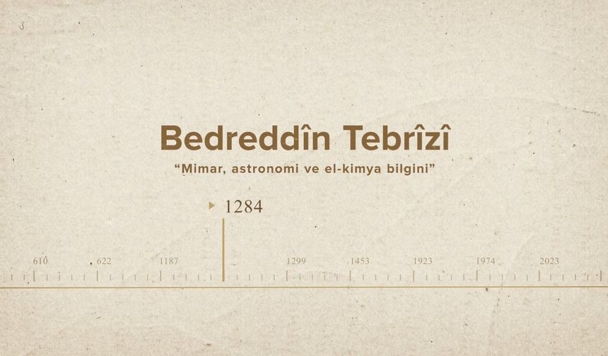 Bedreddîn Tebrîzî... İslam Düşünürleri - 287. Bölüm