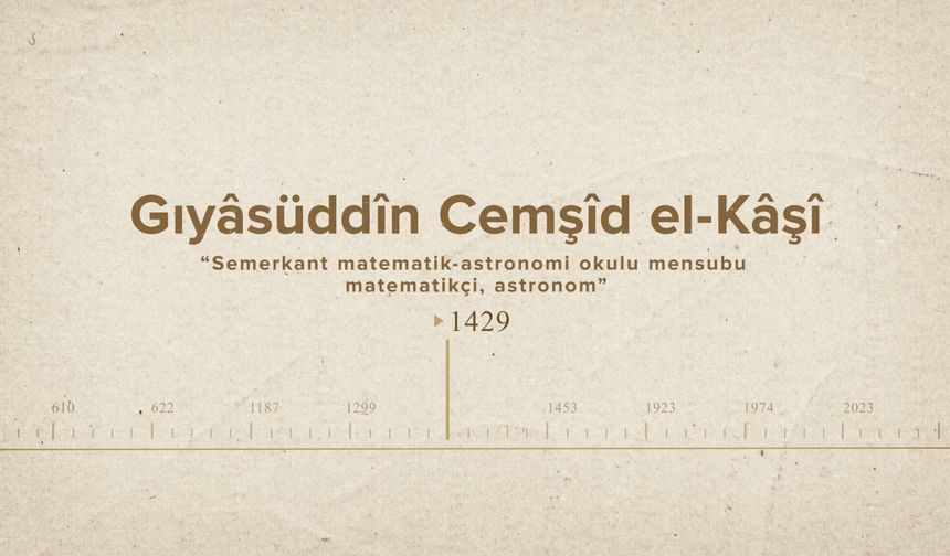 Gıyâsüddîn Cemşîd el-Kâşî... İslam Düşünürleri - 296. Bölüm