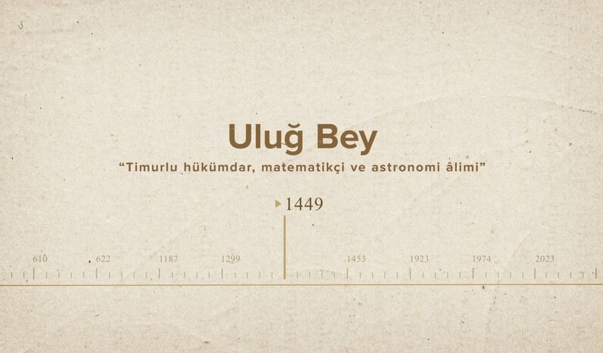 Uluğ Bey... İslam Düşünürleri - 298. Bölüm