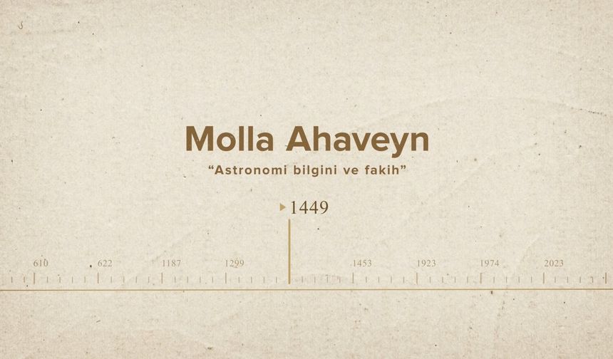 Molla Ahaveyn... İslam Düşünürleri - 299. Bölüm