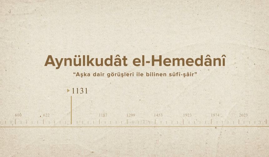 Aynülkudât el-Hemedânî... İslam Düşünürleri - 323. Bölüm