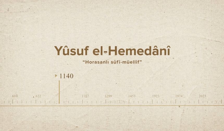 Yûsuf el-Hemedânî... İslam Düşünürleri - 324. Bölüm