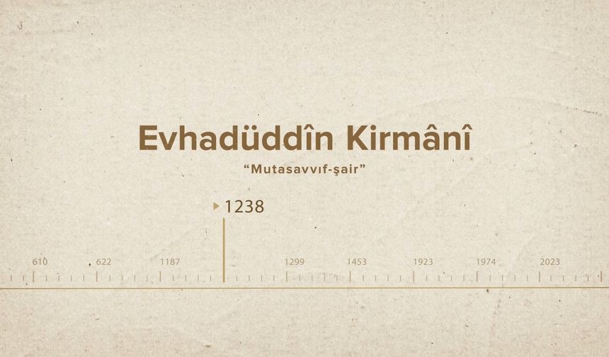 Evhadüddîn Kirmânî... İslam Düşünürleri - 333. Bölüm