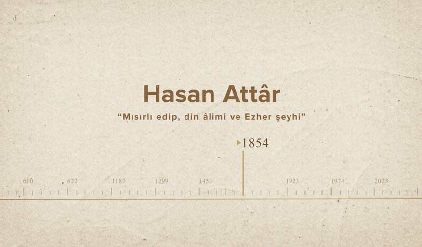 Hasan Attâr... İslam Düşünürleri - 551. Bölüm