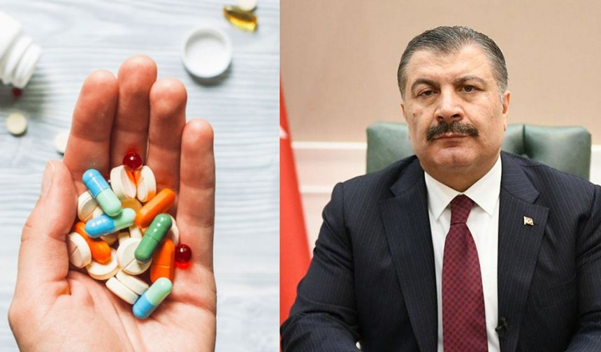 Sağlık Bakanı Koca'dan "antibiyotik" uyarısı 