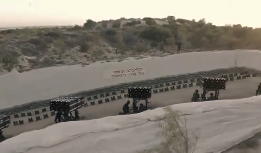 Kassam Tugayları, “Tel Aviv yanıyor ve Kudüs kurtarılacak” başlıklı yeni video paylaştı