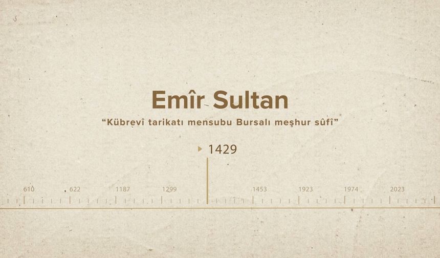 Emîr Sultan... İslam Düşünürleri - 354. Bölüm